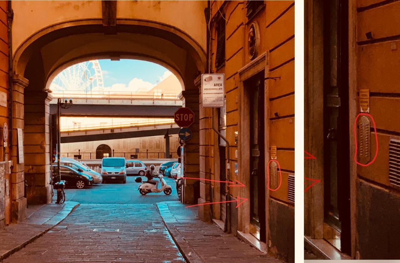 Ferienwohnung Centro Acquario San Giorgio Genua Exterior foto